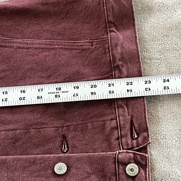 Metallica Pit Stop Brick Red Denim Jacket Adult M Heavy Metal Retro Streetwear - Picture 13 of 13